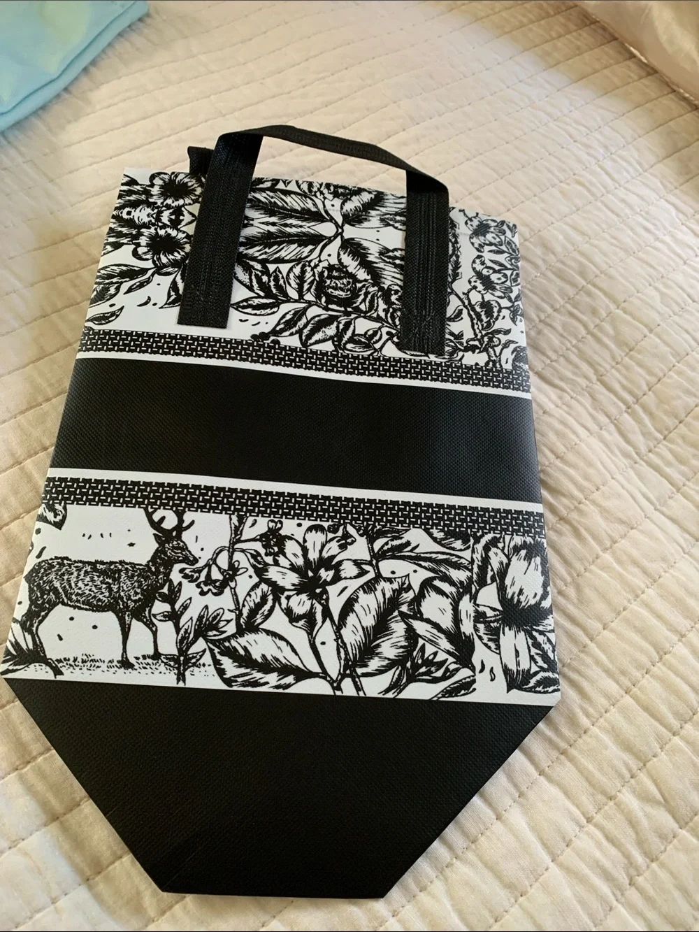 Hawaii 'Love The Ocean' Aqua Tote Bag
